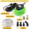 Pool Cover Pump Above Ground, Water Pump for Pool Draining, Submersible Water Pump Sump Pump with 16 Ft Drainage Hose & 25 Ft Extra Long Power Cord - 4 of 4