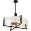 Savoy House Hayward 5 - Light Pendant in  Matte Black/Warm Brass - 2 of 3