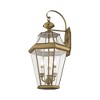 Livex Lighting Georgetown 3 - Light Wall Light in  Antique Brass - 4 of 4