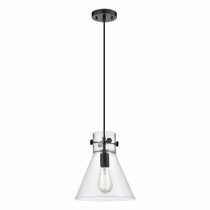 Newton Cone - 1 Light Pendant In Industrial Style-11 Inches Tall and 10 Inches Wide - 1 of 1