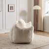 Faux Fur Giant Bean Bag Couch with Memory Foam Filling, Fluffy Loveseat Lounge Chair for Living Room or Reading Nook-Baofuwish - 3 of 4