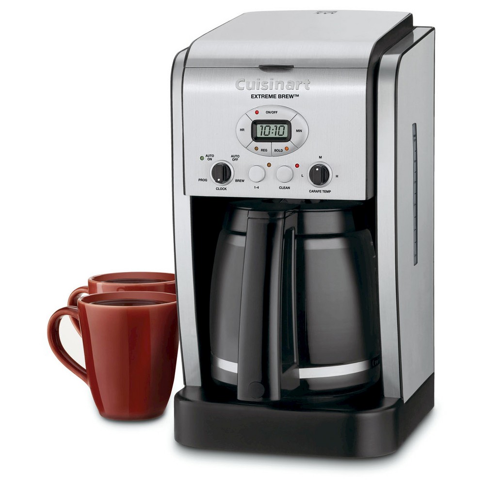 UPC 086279029690 product image for Cuisinart Extreme Brew 12 Cup Programmable Coffee Maker - Stainless Steel DCC-26 | upcitemdb.com