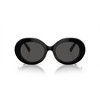 Dolce & Gabbana DG 4448 501/87 Womens Round Sunglasses Black 51mm - 2 of 3