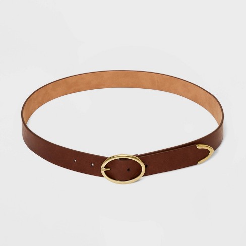 Large Oval Strap Gold / Large (51 inches)