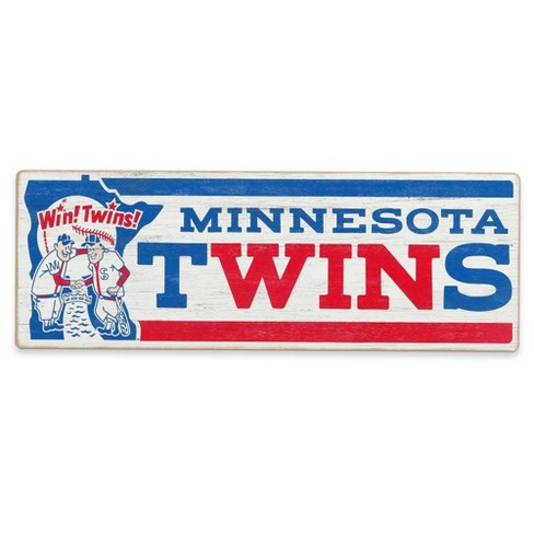 MLB Minnesota Twins Baseball Tradition Sign Panel