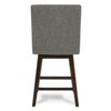 Spruce&Spring Swivel Counter Height Barstool with Double-layed Seat - 4 of 4