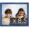 PosterPalooza | Photo Size Classic Modern Blue Frame - UV Acrylic, Foam Board Backing, Hanging Hardware - 2 of 4