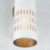 Capital Lighting Dash 1 - Light Wall Light in  Aged Brass/White - 3 of 4