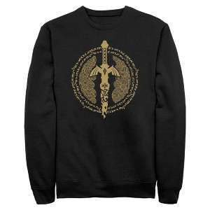 Mens Nintendo The Legend of Zelda: Tears of the Kingdom Master Sword Icon Sweatshirt - 1 of 4