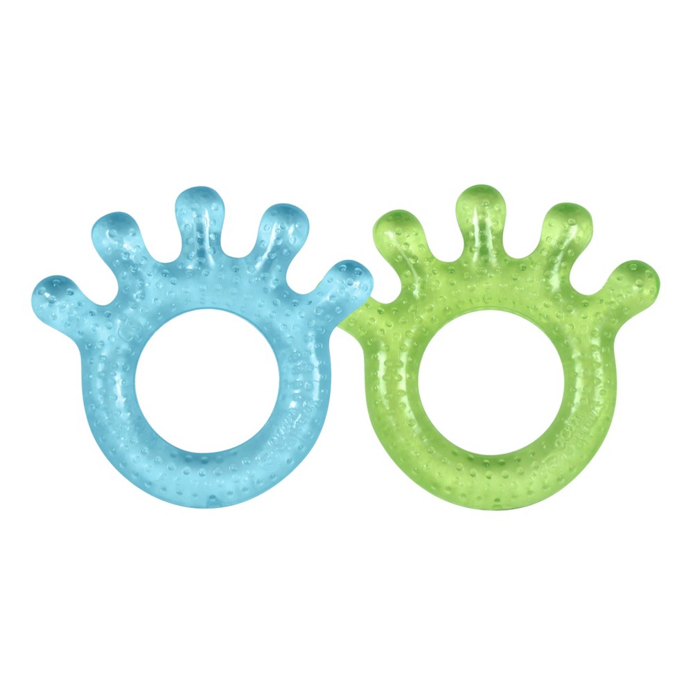 Photos - Bottle Teat / Pacifier green sprouts Cooling Teether 2pk – Blue