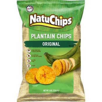 NatuChips Plantain Chips Regular Flavored - 8oz