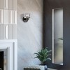 Livex Lighting Rotterdam 1 - Light Sconce in  Black Chrome - 2 of 4