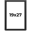 PosterPalooza | Flat Black Picture Frame - UV Acrylic, Foam Board Backing, Hanging Hardware - 2 of 4