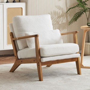 Karl Home Upholstered Single Lounge Chair Accent Chair - 1 of 1