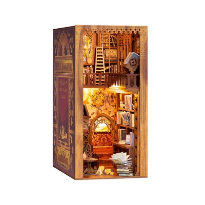 Hands Craft Diy Bookend Puzzle Eternal Bookstore: Miniature House Kit ...