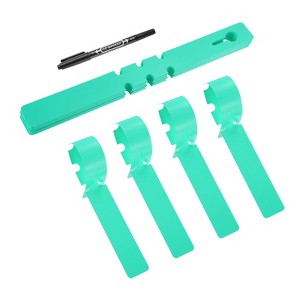 Unique Bargains PVC Waterproof Adjustable Garden Plant Labels 50 Pcs - 1 of 4