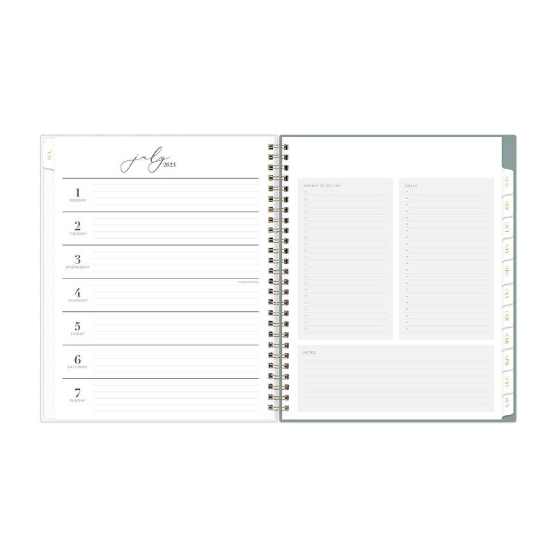 Blue Sky Life Note It 2024-25 Weekly/Monthly Planner  9&#34;x7&#34; Wirebound Neena, 6 of 16