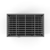 XBRIGH 48-Inch Heavy Duty Tin Dog Crate with Wheels, Sturdy Door Lock, Double Doors and Removable Tray Design - 2 of 4