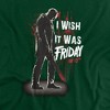 Friday The 13th I Wish It Was Friday Adult T-Shirt - 2 of 4