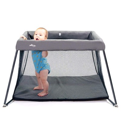 UNiPLAY Foldable Lightweight Travel Crib for Infants and Toddlers
