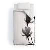 Monika Strigel Black Magnolia Comforter & Sham Set - Deny Designs - 2 of 4