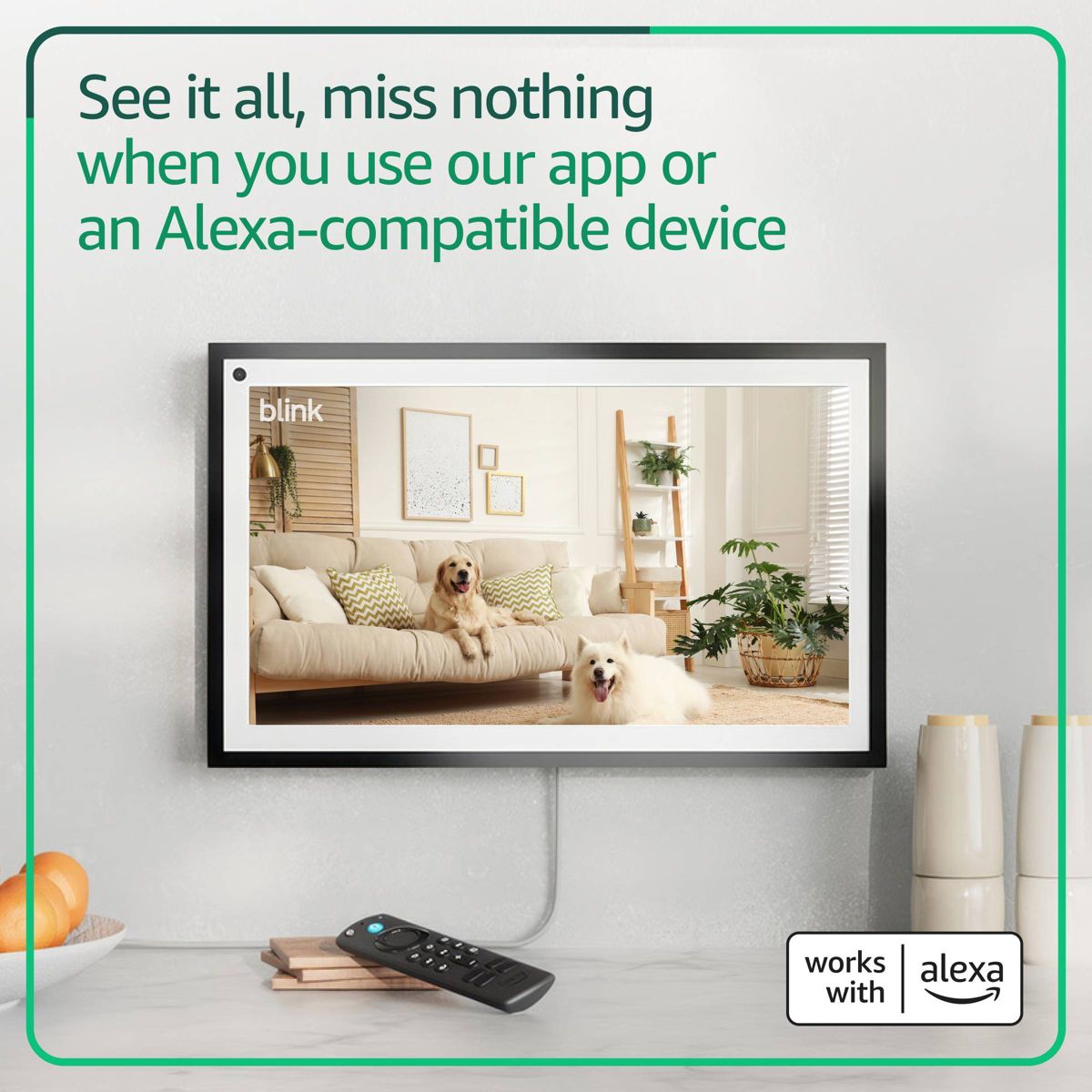Blink Mini 2K+ Compact Plug-In Security Camera, 2K Video Resolution, Color Night Vision, Enhanced Audio. 1 Camera - thumbnail 7