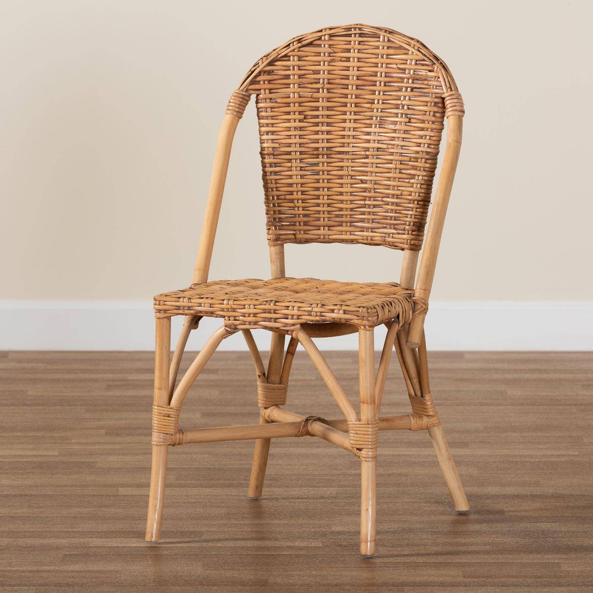 Neola Natural Rattan Dining Chair Set Brown - bali & pari: Handcrafted, No Assembly Required - thumbnail 9