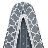 Seymour Home Products Ultimate Replacement Cover and Pad Gray Lattice: Ironing Board Cover, Padded, Elastic Band Closure - 2 of 4