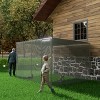 GDFStudio Andrew Modern Large Outdoor Metal Chicken Coop - 4 of 4
