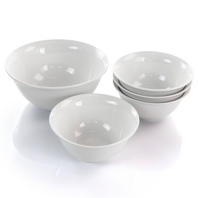 Gibson Home 5pc Ceramic All U Need Bowl Set