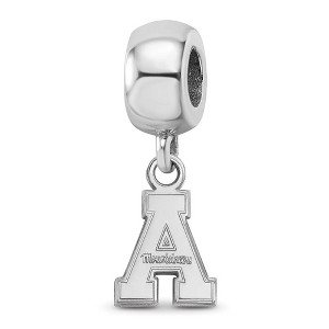 Black Bow Jewelry Sterling Silver Appalachian State Mountaineers NCAA Bead Charm - 1 of 4