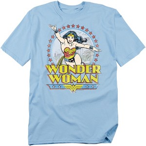 Dc Wonder Woman Star Of Paradise Island Adult T-Shirt - 1 of 4