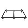 Hollywood Bed Frame King Inst - A - Matic Premium Metal Bed Frame with Rollers Black - 2 of 4