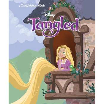 Tangled (Disney Tangled) - (Little Golden Book) by  Ben Smiley (Hardcover)