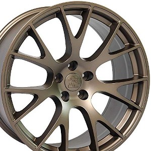 OE Wheels LLC DG69-22100-5550-25BR Bronze Wheel Painted (22 x 10. inches /5 x 139 mm, 25 mm Offset) - 1 of 4