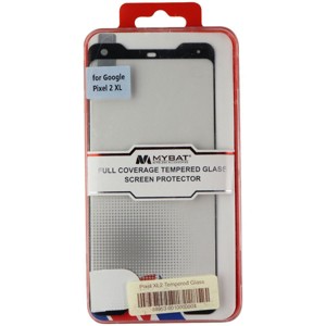 MYBAT Full Coverage Tempered Glass for Google Pixel 2 XL - Clear/Black - 1 of 1
