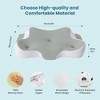 TUYOHW Ergonomic Memory Foam Pillow,Contoured Neck Support Pillow for Side Back Stomach Sleepers,Bed Pillow with Removable Washable Cover - 4 of 4