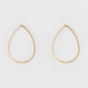 Metal Drop Earrings - A New Day™ Gold