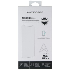 Axessorize ArmorGlass Tempered Glass for Motorola Moto G Pure - 1 of 1