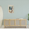 Stupell Industries Woman Coastal Beach Canopy Summer Ocean Scene Framed Giclee Art - 3 of 4