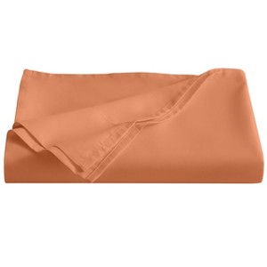 Brushed Microfiber Flat Sheet Only, Super Soft Hotel Quality Top Sheet - NTBAY - 1 of 4