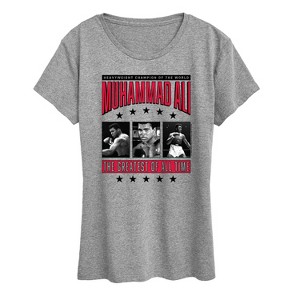 Women's - Muhammad Ali - Boxing -Women's Short Sleeve Graphic T-Shirt Short Sleeve Graphic T-Shirt - 1 of 4