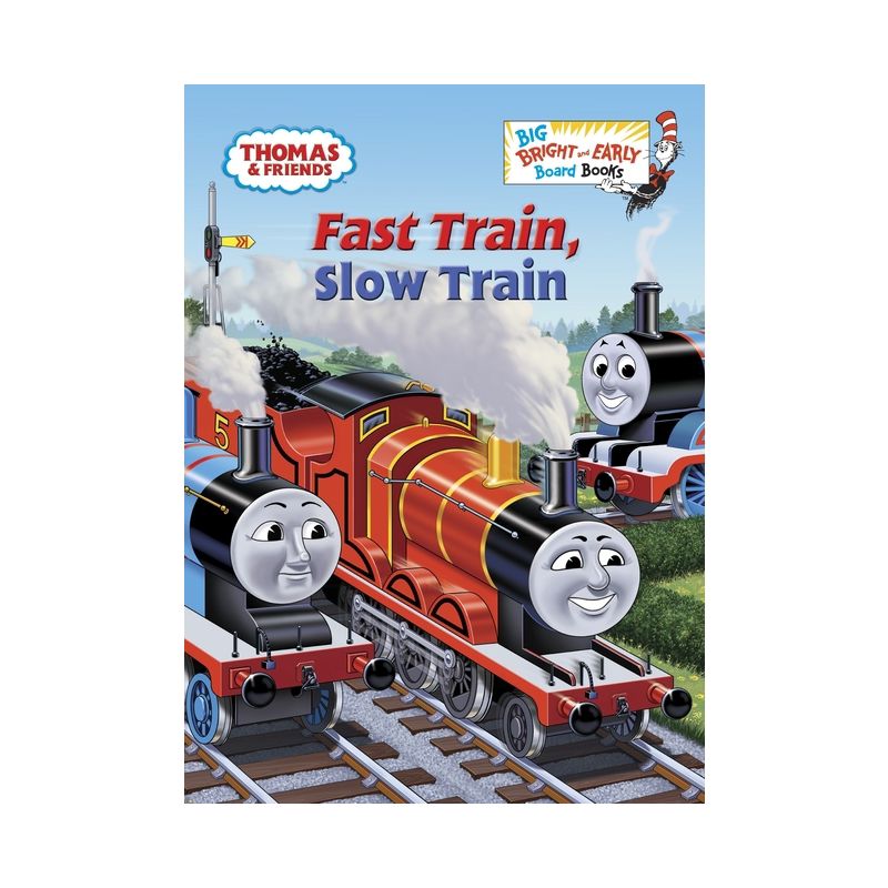 Fast Train, Slow Train - (Big Bright & Early Board Book) by  W Awdry (Board Book), 1 of 2