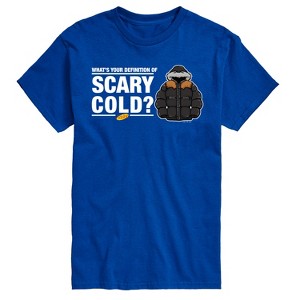 Men's Seinfeld Scary Cold Definition Short Sleeve Graphic T-Shirt - Royal Blue - LG Big and Tall - 1 of 4
