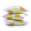 16"x16" Mythili S in NYC Letting Go Square Throw Pillow Yellow - Deny Designs - 4 of 4