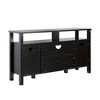 Saracina Home 58" 2 Door Windowpane Sideboard - 4 of 4