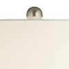 360 Lighting 23 1/2" High Small Modern Coastal Accent Table Lamp Ivory Terrazzo Marble Single White Shade Living Room Bedroom Bedside Nightstand House - 3 of 4