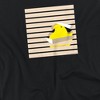 Easter Peeping Peep In Window With Blinds Women's Loose T-Shirt Black - 2 of 4