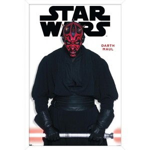 Trends International Star Wars: Saga - Darth Maul Feature Series Framed Wall Poster Prints - 1 of 4