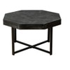 NicBex Modern 29.1" Octagonal Coffee Table with Metal Cross Legs for Living Room and Office - 2 of 4